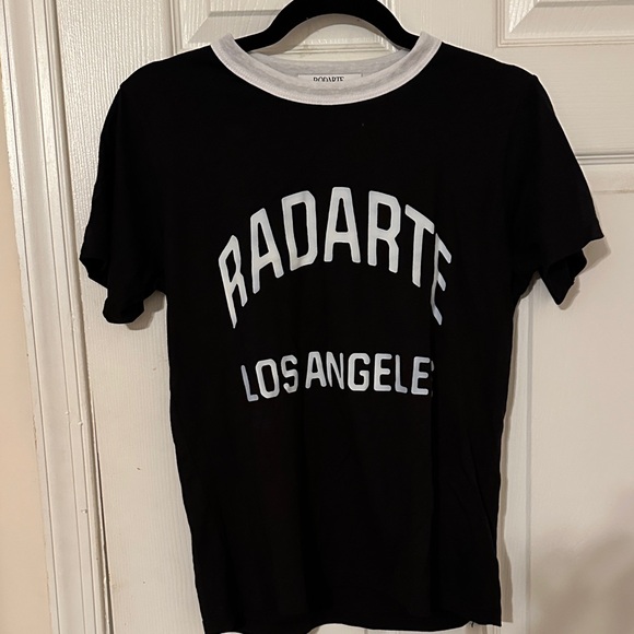 Rodarte Black and White Tee - Picture 1 of 3